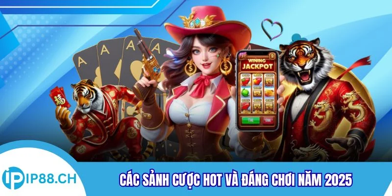 Các sảnh cược hot và đáng chơi năm 2025